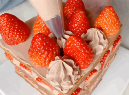 不用考驗抹面技術,烘焙新手輕松做蛋糕,顏值與口感并存